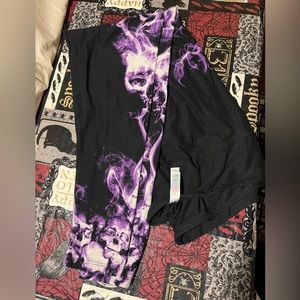 LuLaRoe Halloween skull leggings TC2